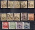 Tchécoslovaquie 1919, YT T 1 - 14 O Et * (12 Et 13) - Postage Due
