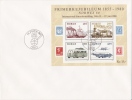 Norway - 1981 - FDC, Souvenir Sheet Norwex 80, Transportation, Oslo, 13-6-80 - Other & Unclassified