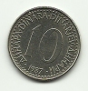 1987 - Jugoslavia 10 Dinara        ---- - Yougoslavie