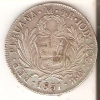 MONEDA DE PLATA DE PERU DE 4 REALES DEL AÑO 1851 LIMA  (COIN) SILVER,ARGENT. - Peru