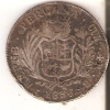 MONEDA DE PLATA DE PERU DE 4 REALES DEL AÑO 1836 LIMA  (COIN) SILVER,ARGENT. - Peru
