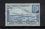 SAINT PIERRE ET MIQUELON- Y&T N°211- Neuf Sans Charnière * - Ungebraucht