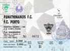 Panathinaikos Vs FC Porto/Football/UEFA Champions League Match Ticket - Match Tickets
