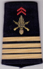 Manchon épaule Chef De Bataillon Infanterie - Armée De Terre France - Uniformes