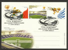 Portugal Football Euro 2004 Cachet Match D'ouverture Stade FC Porto Grèce Soccer Opening Game Greece Postmark Oporto - Championnat D'Europe (UEFA)