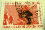 India 1950 Inauguration Of Republic Of India 2a - Used - Used Stamps