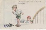 Janser Signe. Enfants Kids Illustrator, Artist  Drawn  Old Postcard - Janser