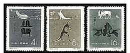 China 1958 S22 Early Fossils Stamps Animal Trilobite Dinosaur Megaceros Archeology - Unused Stamps