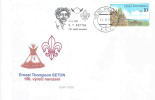 Czech Republic  2010  - 150 Years From Birthday E.T.Seton, Special Cover With Special Postmark - Brieven En Documenten