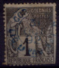 #6# COLONIES GENERALES N° 46 Oblitéré CORR D'ARM LIGNE D - Alphée Dubois