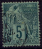 #6# COLONIES GENERALES N° 49 Oblitéré François (Martinique) - Alphee Dubois