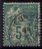 #6# COLONIES GENERALES N° 49 Oblitéré Saigon Port (Cochinchine) - Alphée Dubois