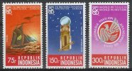 Mgm1260 ZEILSCHIP SATELLITE EMBLEEMEXPO VANCOUVER SAILING SHIP WORLD EXHIBITION INDONESIA 1986 PF/MNH - Autres & Non Classés