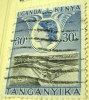 Kenya 1954 Owen Falls Dam 30c - Used - Kenya, Ouganda & Tanganyika