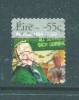 IRELAND  -  2009 25th Anniversary Of An Post  55c - Small 20 X 24mm -  FU  (stock Scan) - Usati