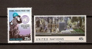 Nations Unies New York 1989 Yvertn° 541-42 *** MNH Cote 2,85 Euro - Unused Stamps