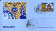 AEROGRAMMA VATICANO RADIO VATICANA  300 L 1981 FDC - Postal Stationeries