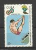 CUBA 1989   XI JUEGOS PANAMERICANOS 1991   SWIMMING DIVING  SPORT - High Diving