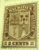 Mauritius 1910 Coat Of Arms 2c - Used - Mauritius (1968-...)