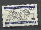 MEXICO 1966 OLYMPIC GAMES MEXICO 1968  GIMNASTIC ATHLETIC - Verano 1968: México
