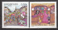 Luxembourg 1584 à 1585 ** - Unused Stamps