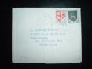 BJ TP BLASONS AUCH 0,05 F + GUERET 0,02 F OBL. 21-8-1969 AUVILLAR (82 TARN ET GARONNE) - Posttarife