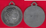 **** MAGNIFIQUE MEDAILLE NAPOLEON Ier EMPIRE FRANCAIS 1804 - NUMEROTEE AU VERSO: 170 **** EN ACHAT IMMEDIAT !!! - Royal / Of Nobility