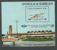 Antigua BF N° 93 XX40ème Anniveersaire De L'Aviation Civile, Le  Bloc TB - 1960-1981 Ministerial Government