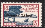 New Caledonia 1941 Overprint In Black 3c MNH - Nuovi