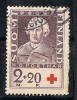 Lote 2 Sellos Finlandia, Cruz Roja 1935, Yvert Num 180, 181 º - Usati