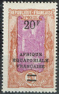 Congo Français - 1926 - Y&T N° 105 A, Neuf Avec Trace De Charnière - Sonstige & Ohne Zuordnung