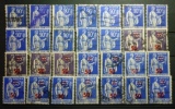 FRANCE 1937-41: COULEURS! Maury 368, 478, 479, 482,  Lot De 28 Timbres, O - LIVRAISON GRATUITE A PARTIR DE 10 EUROS - 1932-39 Paz