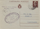 PALERMO /  CACCAMO - 24.7.1945 - Card_Cartolina Pubbl.  " I.R.E.S.  "  Lire 1,20 - Marcophilie