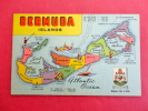 America > Antilles > Bermuda    Linen------- Map Of Bermuda  = ==    ==ref  572 - Bermuda