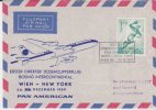 Autriche Osterreich Erster Flug Wien Tokyo Premier Vol Vienne Tokyo 1959 - Primi Voli