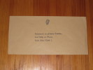 Cover Ireland Irland Mint Unused ** Official Dienstbrief Bainisteoir N GCuntas Telefon - Storia Postale