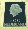 Netherlands 1953 Queen Juliana 40c - Used - Oblitérés