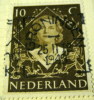 Netherlands 1948 Coronation Of Queen Juliana 10c - Used - Oblitérés