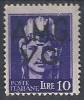 1945-47 TRIESTE AMG VG 10 LIRE MH * - RR10719 - Neufs