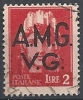 1945-47 TRIESTE AMG VG USATO 2 LIRE - RR10719 - Oblitérés