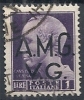 1945-47 TRIESTE AMG VG USATO 1 LIRA NO FILIGRANA - RR10719 - Gebraucht