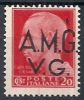 1945-47 TRIESTE AMG VG 20 CENT RUOTA VARIETà PUNTO SOPRA G MNH ** - RR10721 - Mint/hinged