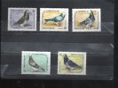 CUBA Nº 3969 AL 3973 - Pigeons & Columbiformes
