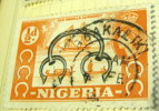 Nigeria 1953 Old Manilla Currency 0.5d - Used - Nigeria (...-1960)