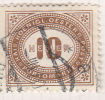 AUTRICHE N° 28 10 H  BRUN DENTELÉS 12 1/2 13 OBL - Postage Due