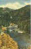 USA, Snake River Canyon On Highway 89 To Jackson Hole, Wyoming, Unused Linen Postcard [10206] - Other & Unclassified