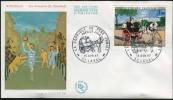 FRANCE Yvert 1517 Enveloppe 1° Jour (FDC) Henri Rousseau (la Carriole Du Pere Junet) 15/04/1967 - 1960-1969