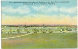 USA, Replacement Center Barracks, Fort Francis E. Warren, Cheyenne, Wyoming, Unused Postcard [10211] - Cheyenne