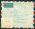 JAPAN. Covers Send To Denmark By AIR MAIL 24.11.1951, From M/s Panama - Posta Aerea