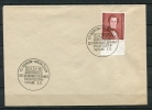 Germany Berlin (West) 1951 Cover Mi 74 First Day Special Cancel   CV 190 Euro - Storia Postale